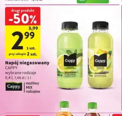 Napój niegazowany Cappy