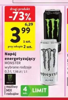 Napój energetyzujący Monster