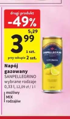 Napój gazowany Sanpellegrino