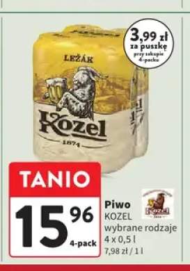 Piwo Kozel 4-pak