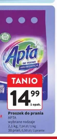 Proszek do prania Apta