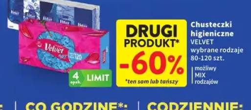 Chusteczki higieniczne Velvet