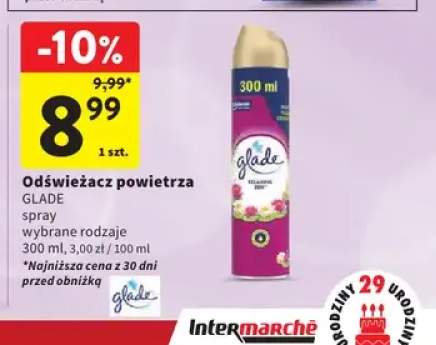 Odświeżacz powietrza Glade spray