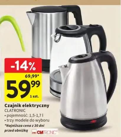 Czajnik elektryczny Clatronic