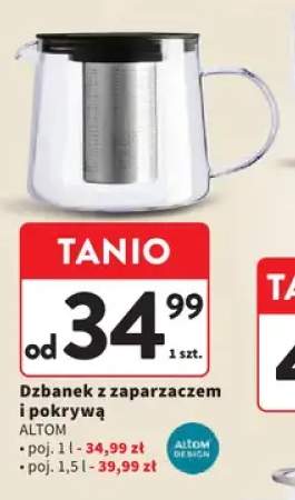 Dzbanek z zaparzaczem i pokrywą 1 l Altom +1 wariant