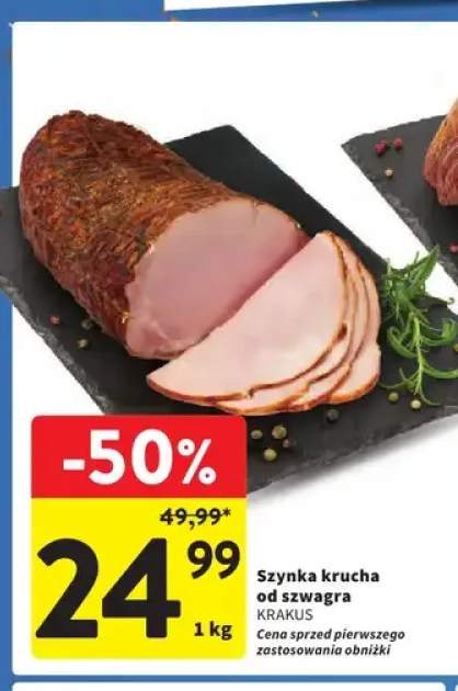 Szynka krucha od szwagra Krakus