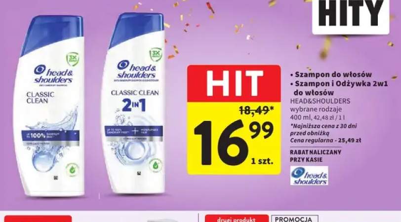 Szampon do włosów Head & Shoulders +1 wariant