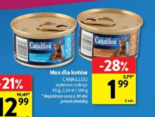 Mus dla kotów z kurczakiem Canaillou +1 wariant