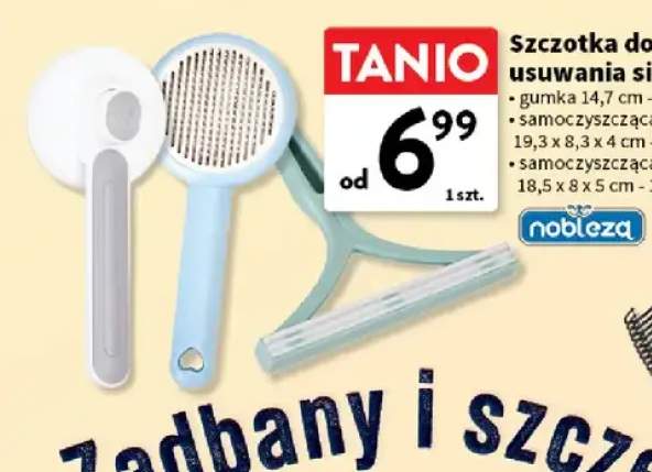 Szczotka do usuwania sierści gumka 14,7 cm Nobleza +2 warianty