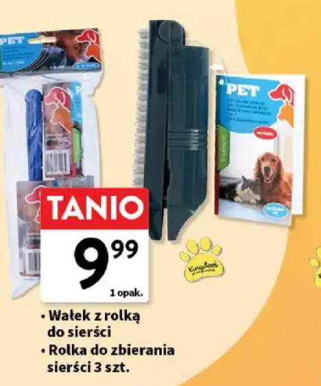 Rolka do zbierania sierści 3 szt. Kingdom +1 wariant