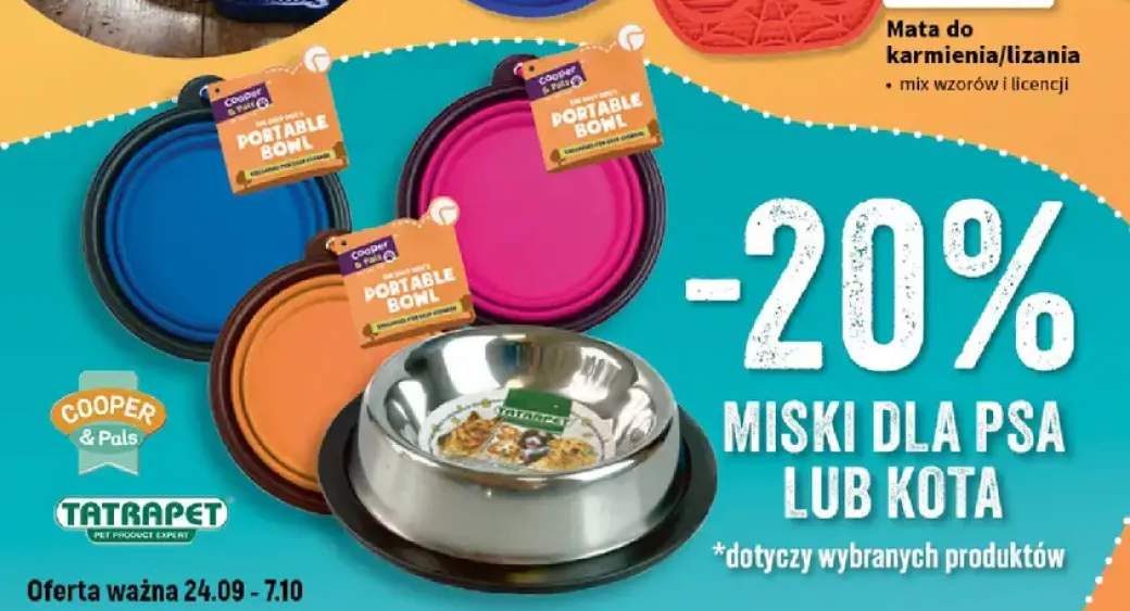 Miski dla psa lub kota