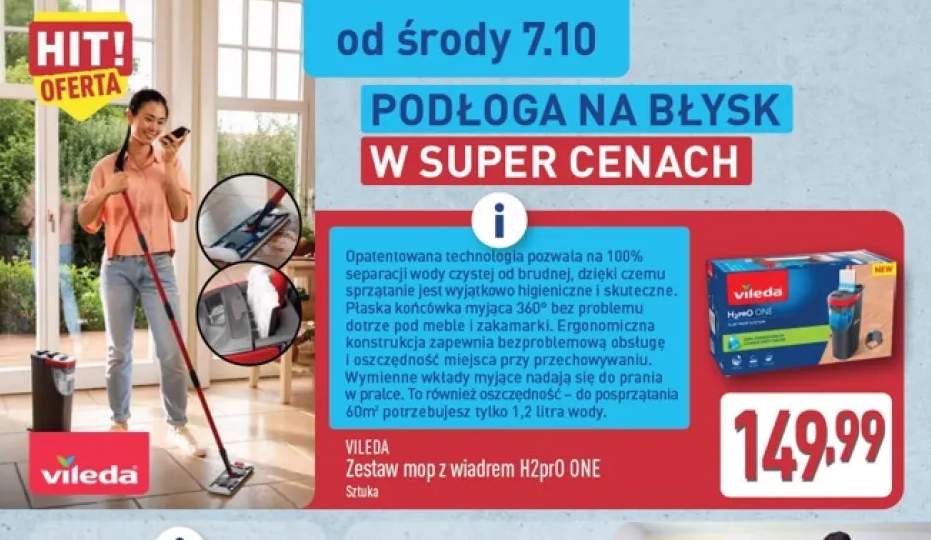 mop płaski