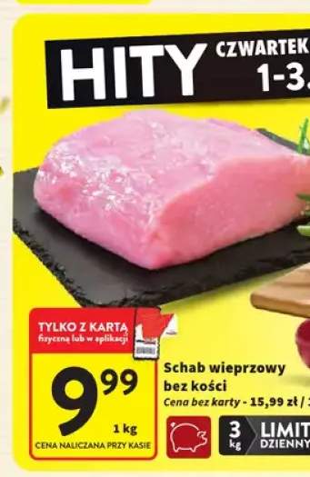 Schab wieprzowy bez kości