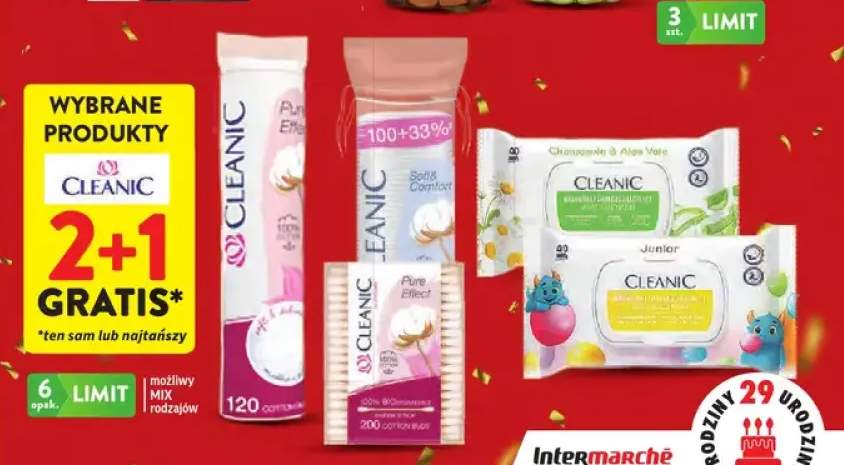 Produkty Cleanic +5 wariantów