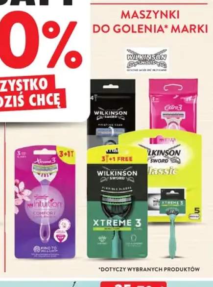 Maszynki do golenia marki Wilkinson Sword