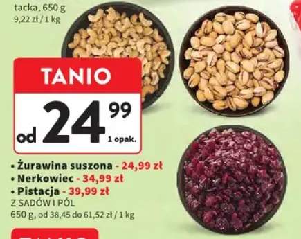 Żurawina suszona Z Sadów i Pól +2 warianty