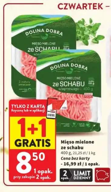 Mięso mielone ze schabu Dolina Dobra