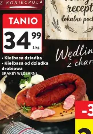 Kiełbasa od dziadka drobiowa Skarby Wędzarni +1 wariant