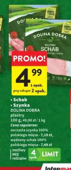 Schab plastry Dolina Dobra +1 wariant