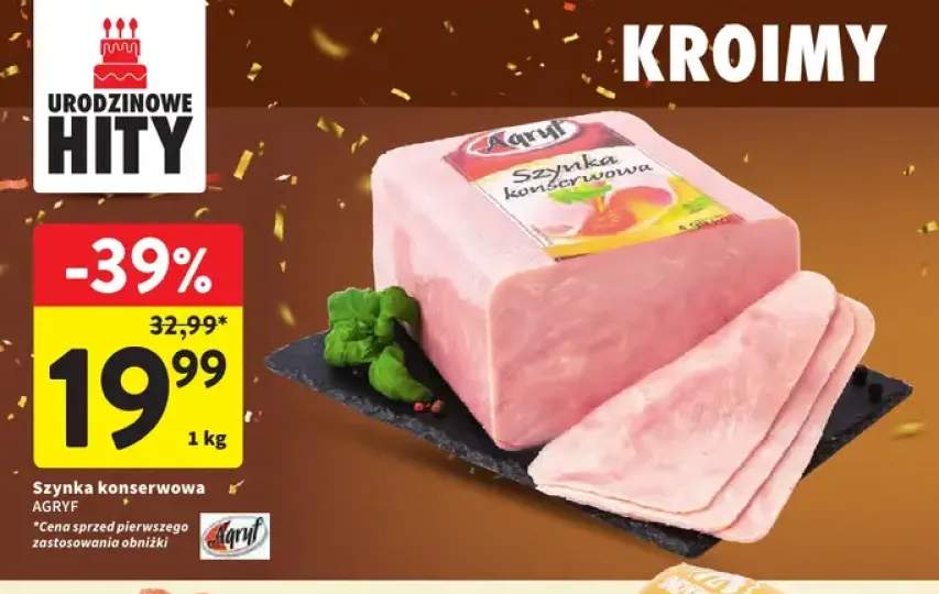 Szynka konserwowa Agryf