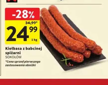 Kiełbasa z babcinej spiżarni Sokołów