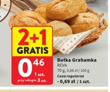 Bułka grahamka Réva
