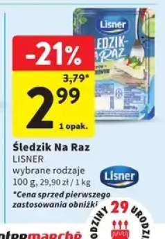 Śledzik Na Raz Lisner