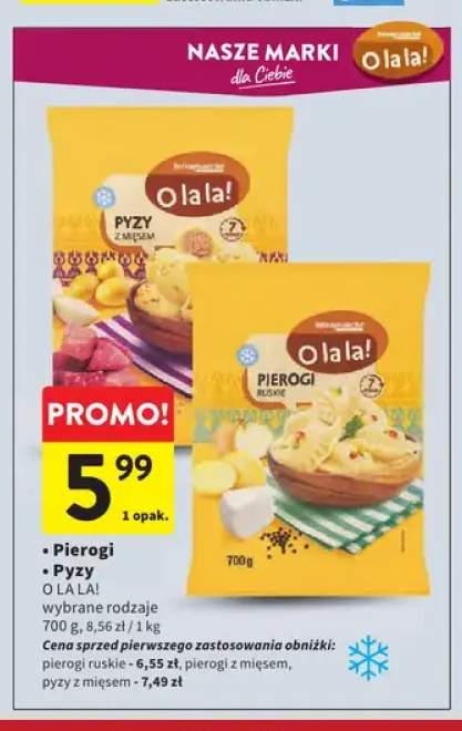 Pierogi ruskie O la la! +2 warianty