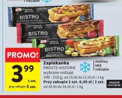 Zapiekanka Bistro po wiejsku Proste Historie +2 warianty
