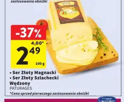 Ser Złoty Magnacki Pâturages +1 wariant