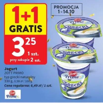 Jogurt typ grecki naturalny Zott Primo
