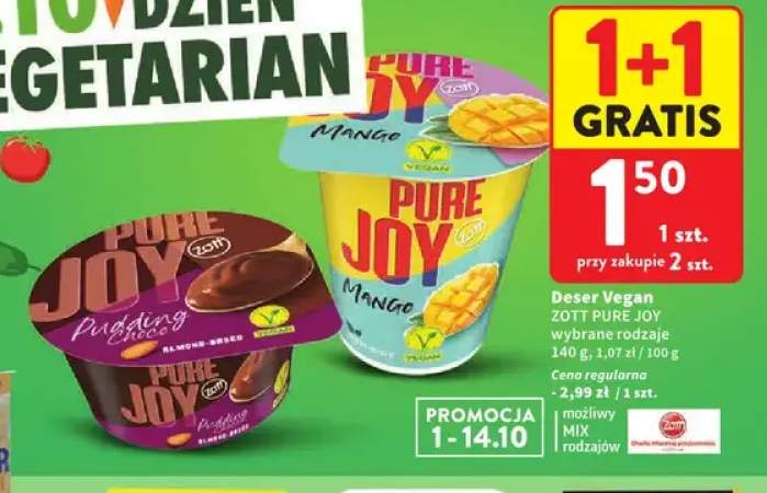 Deser vegan Zott Pure Joy