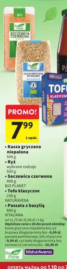 Kasza gryczana niepalona Bio Planet +4 warianty