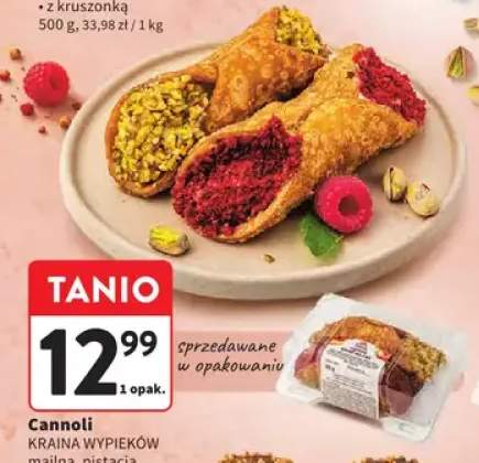 Cannoli Kraina Wypieków malina +1 wariant