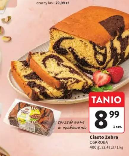 Ciasto Zebra Oskroba