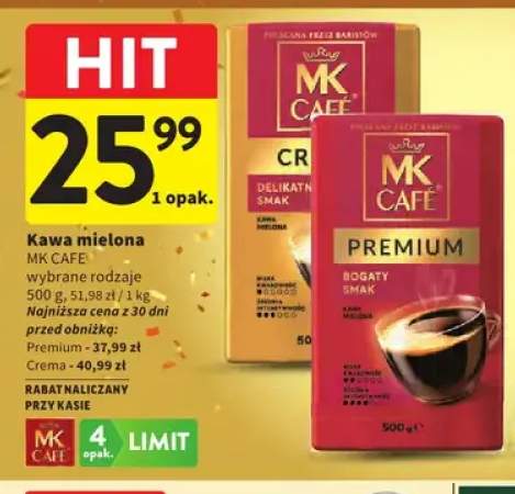 Kawa mielona MK Cafe