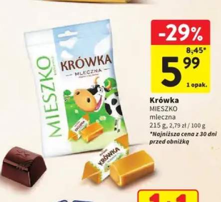 Krówka Mieszko mleczna