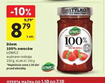Dżem owoców Łowicz 100%