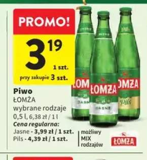 Piwo Łomża Pils +1 wariant