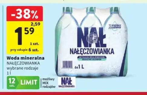 Woda mineralna Nałęczowianka