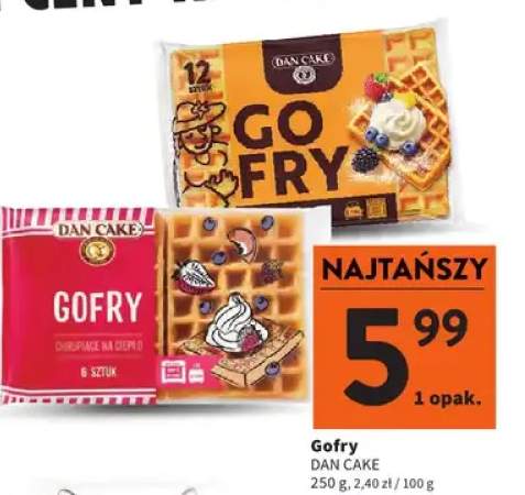 Gofry Dan Cake +1 wariant