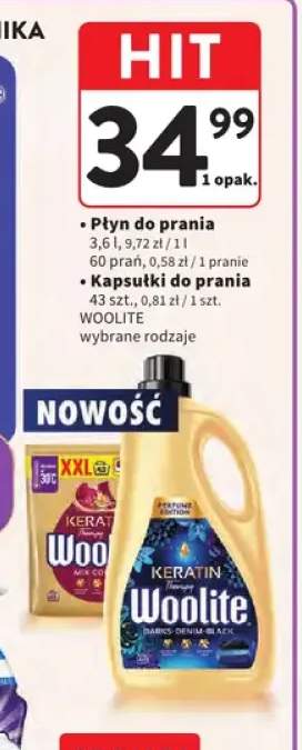 Płyn do prania Woolite +1 wariant