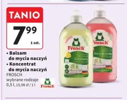 Balsam do mycia naczyń Frosch +1 wariant