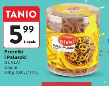 Precelki i paluszki solone O la la!