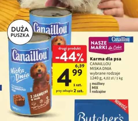 Karma dla psa Canaillou Miska Dnia