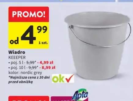 Wiadro 5 l Keeper +1 wariant
