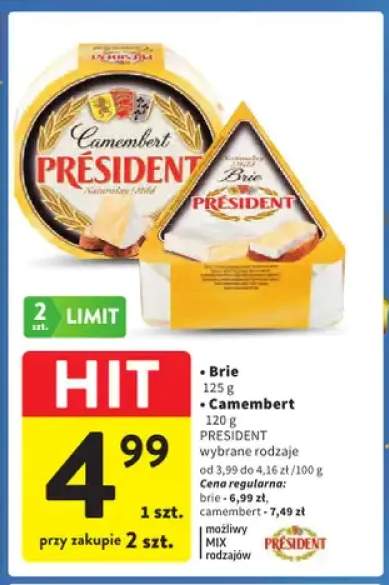 Ser brie Président +1 wariant