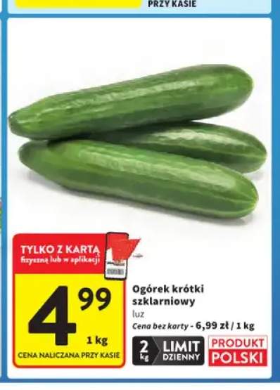 Ogórki krótkie szklarniowe
