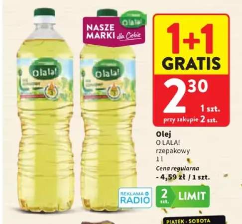 Olej rzepakowy O Lala!
