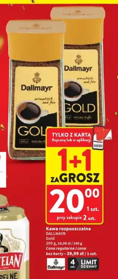 Kawa rozpuszczalna Dallmayr Gold